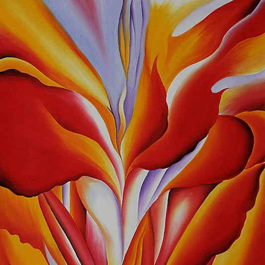 Georgia O'Keeffe, "Red Canna" (1924)
